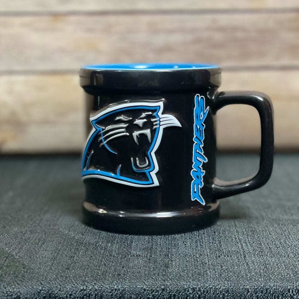 1999 Vintage Carolina Panthers Sculpted 8oz Mug